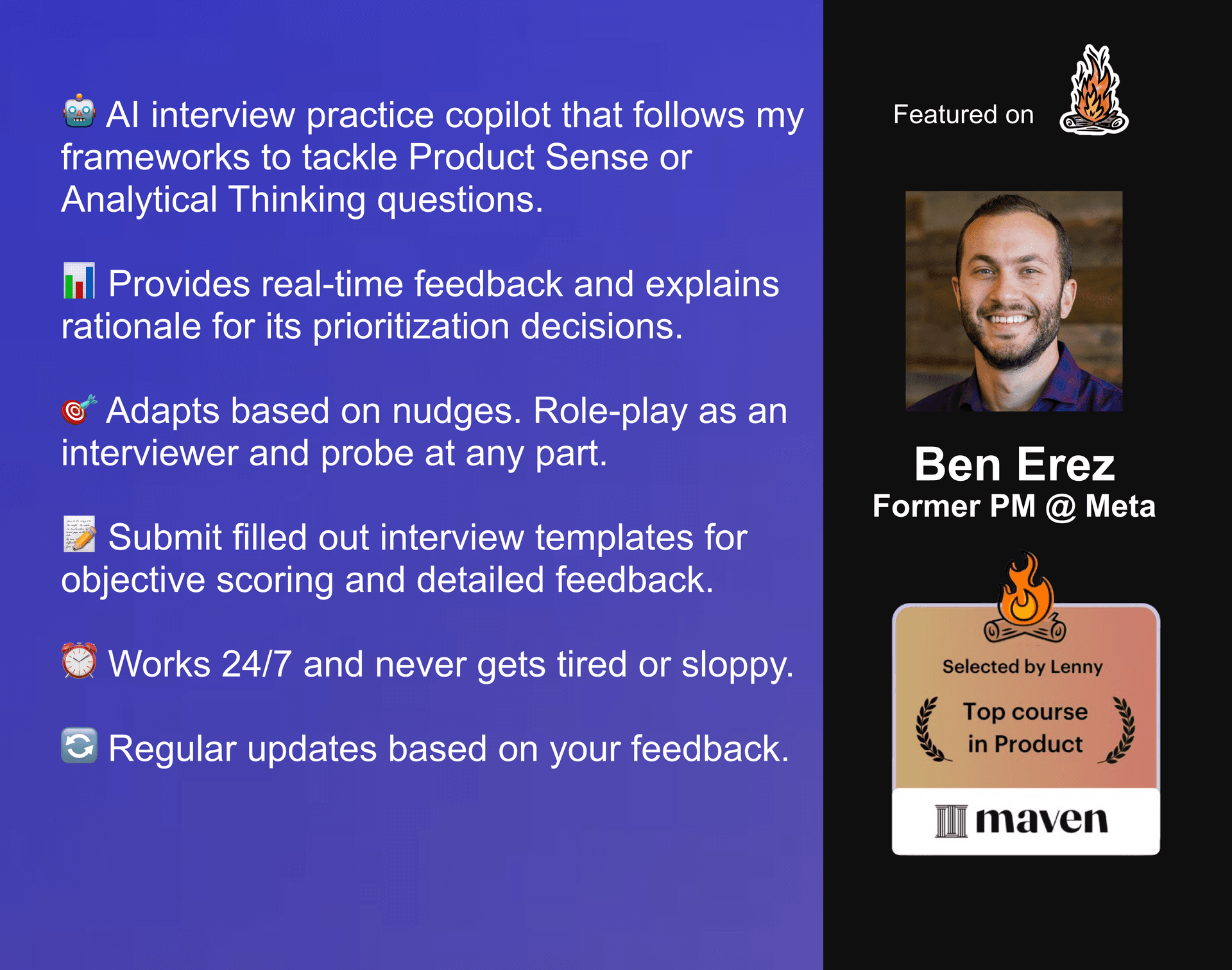 AI Interview Practice Copilot - Features and Endorsement